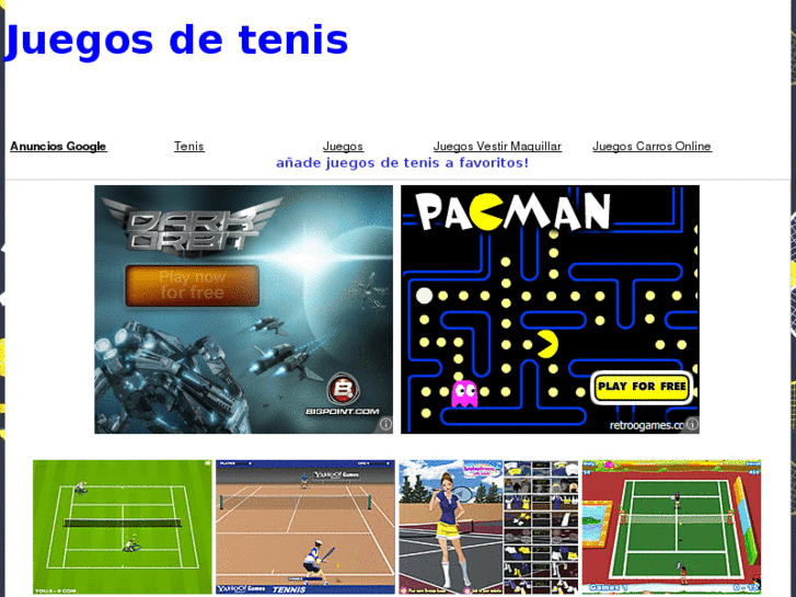 www.juegosonlinedetenis.com