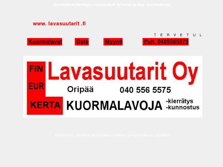 www.kuormalavoja.com