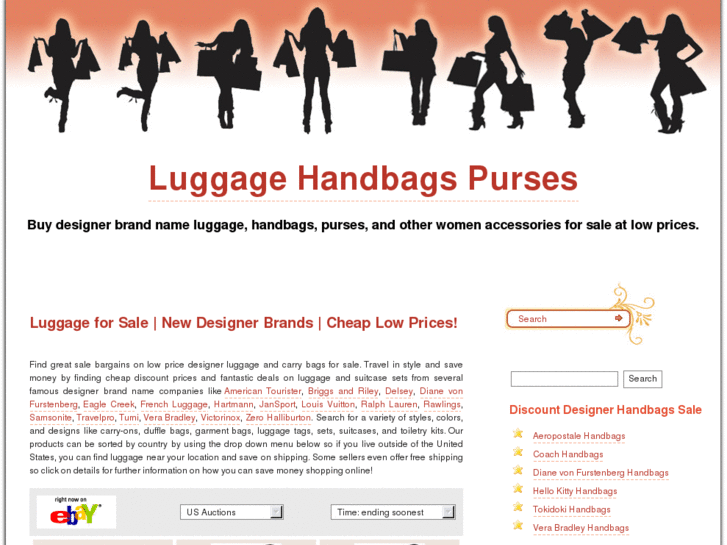 www.luggagehandbagspurses.com