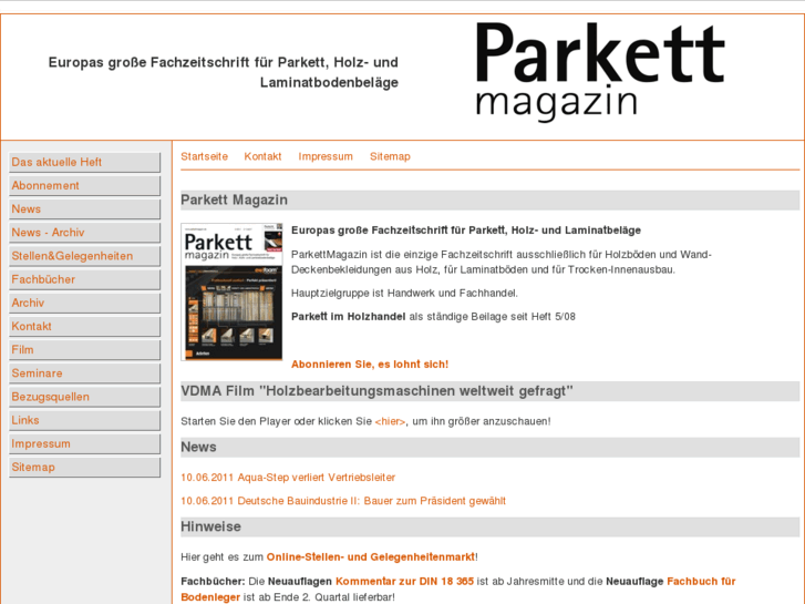 www.magazinparkett.de