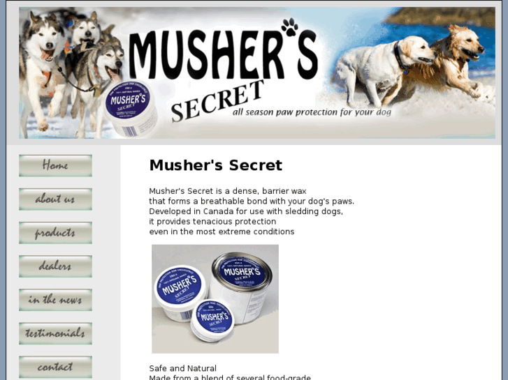 www.musherssecret.net