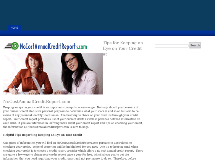 www.nocostannualcreditreport.com