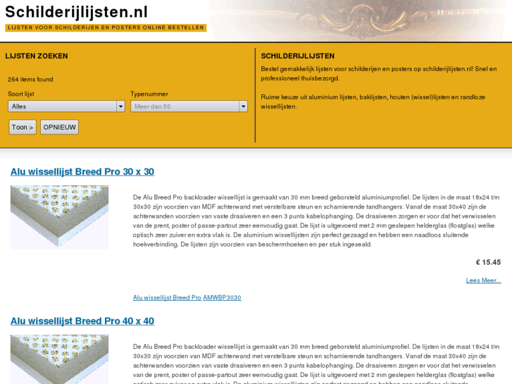 www.schilderijlijsten.nl