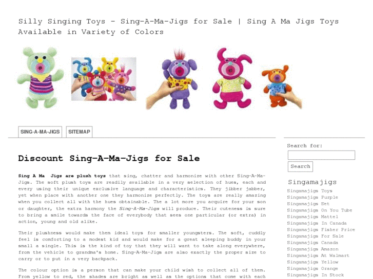 www.sillysingingtoys.com