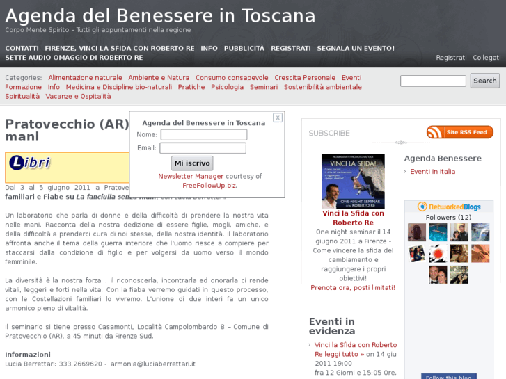 www.agendabenesseretoscana.info