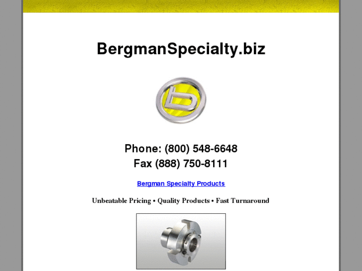 www.bergmanspecialty.biz