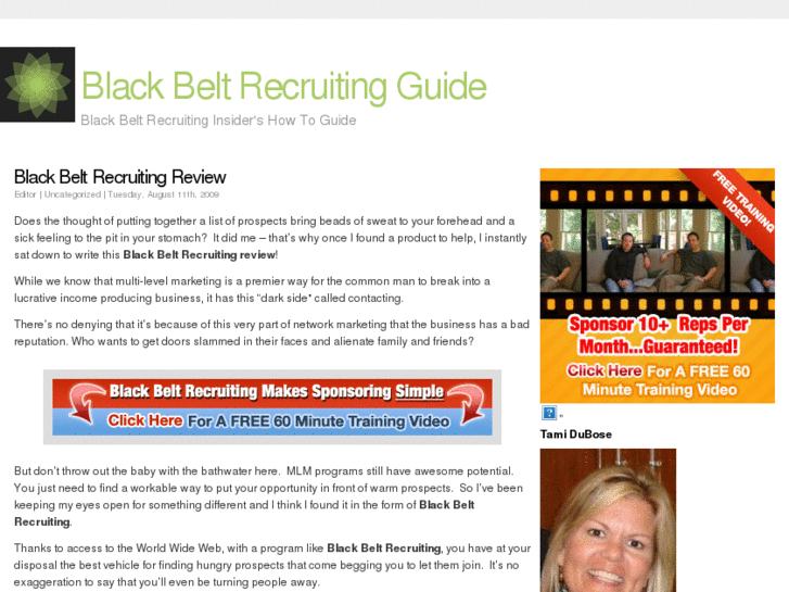 www.blackbeltrecruitingguide.com