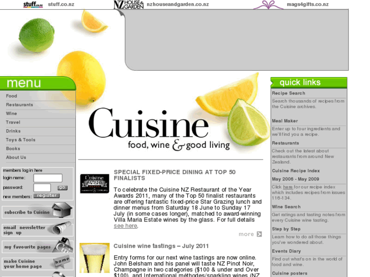 www.cuisine.co.nz