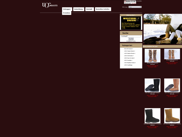 www.guenstiguggboots.com