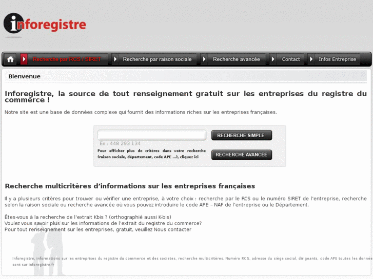 www.inforegistre.info