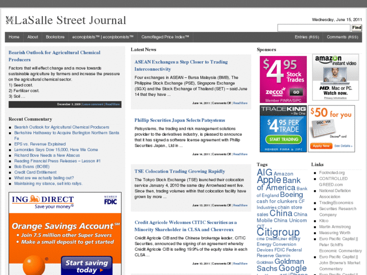 www.lasallestreetjournal.com