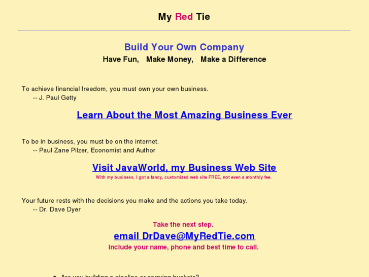 www.myredtie.com