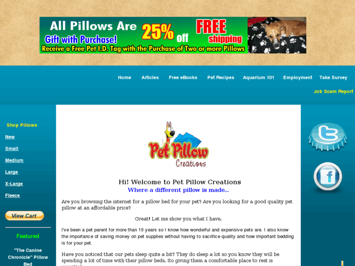 www.petpillowcreations.com