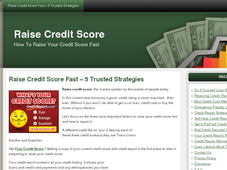www.raisecreditscore.net