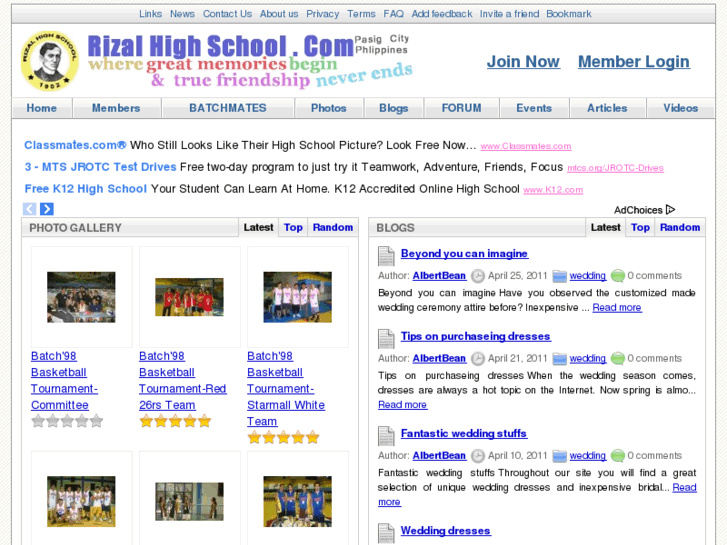 www.rizalhighschool.com