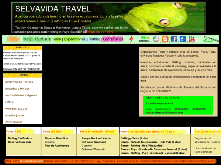 www.selvavidatravel.com