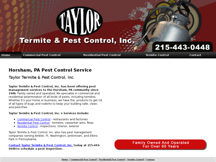 www.taylortermiteandpestcontrol.com