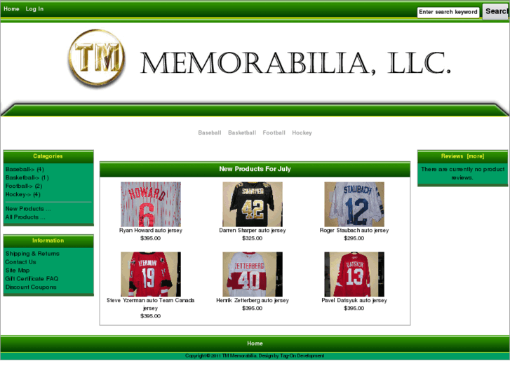 www.tmmemorabilia.com