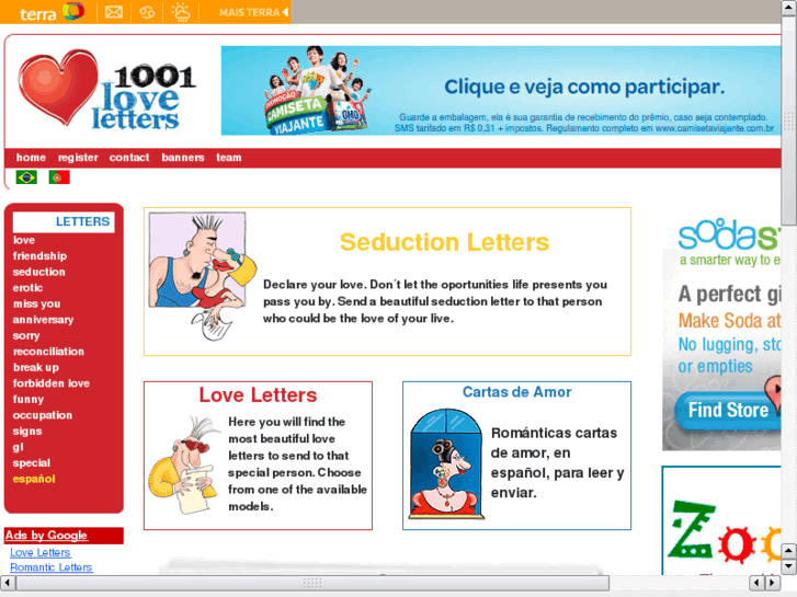 www.1001loveletters.com