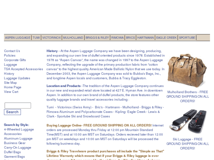 www.aspenluggage.com