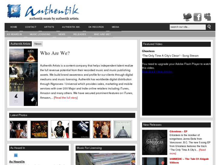 www.authentikartists.com