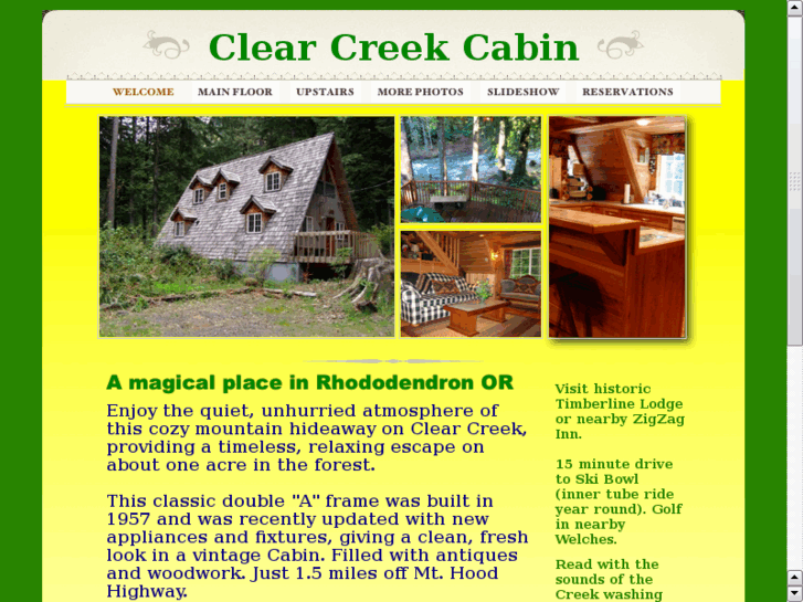 www.clearcreekcabin.com