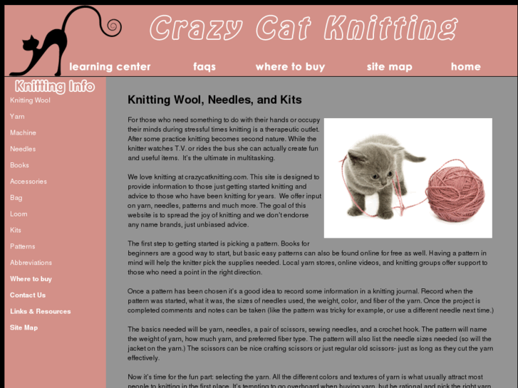 www.crazycatknitting.com