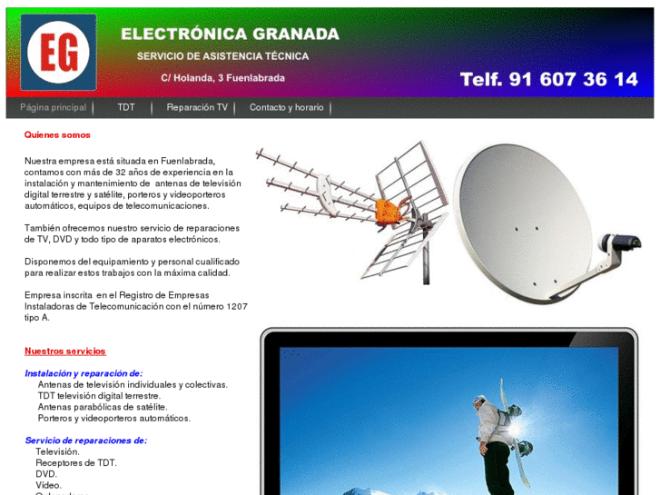 www.electronicagranada.es