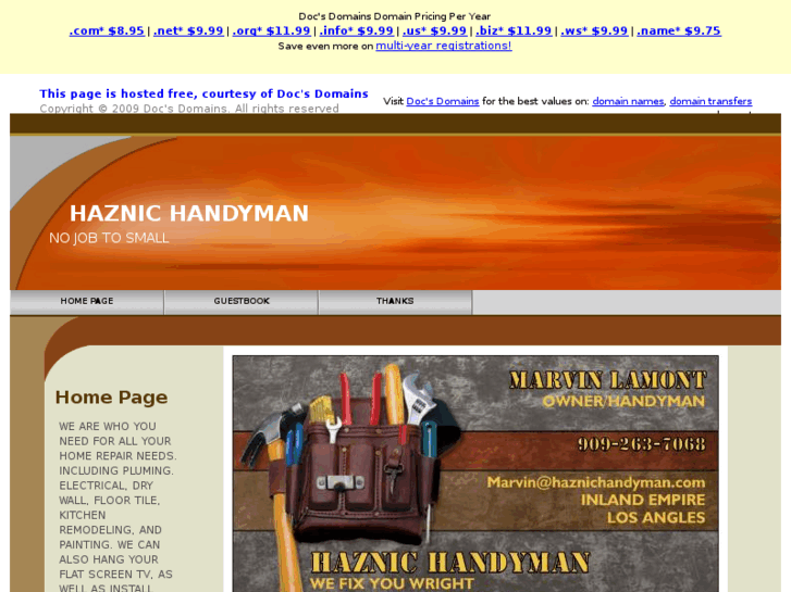 www.haznichandyman.com