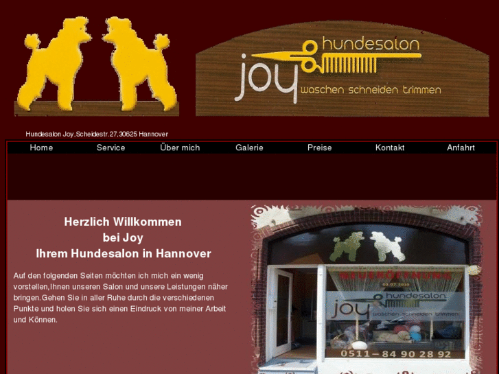 www.hundesalon-joy.com