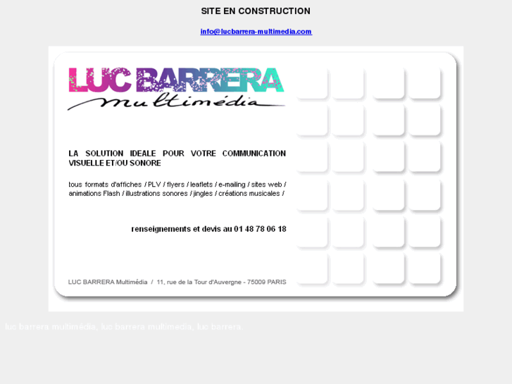 www.lucbarrera-multimedia.com