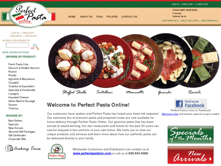 www.perfectpastaonline.com