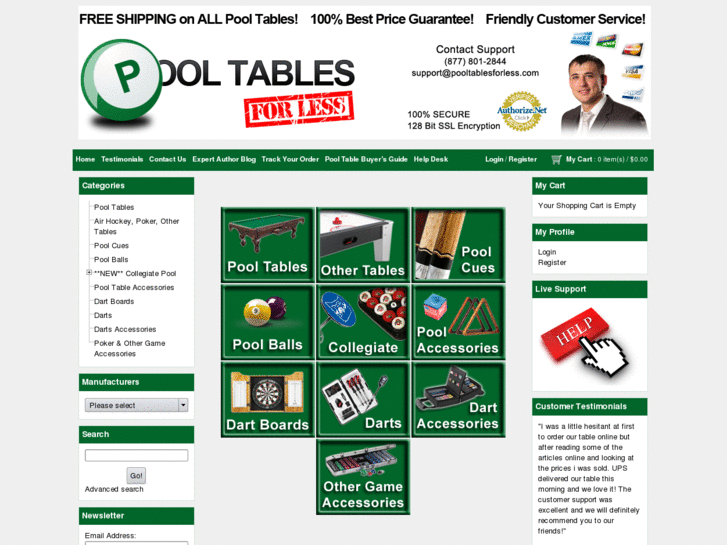 www.pooltablesforless.com