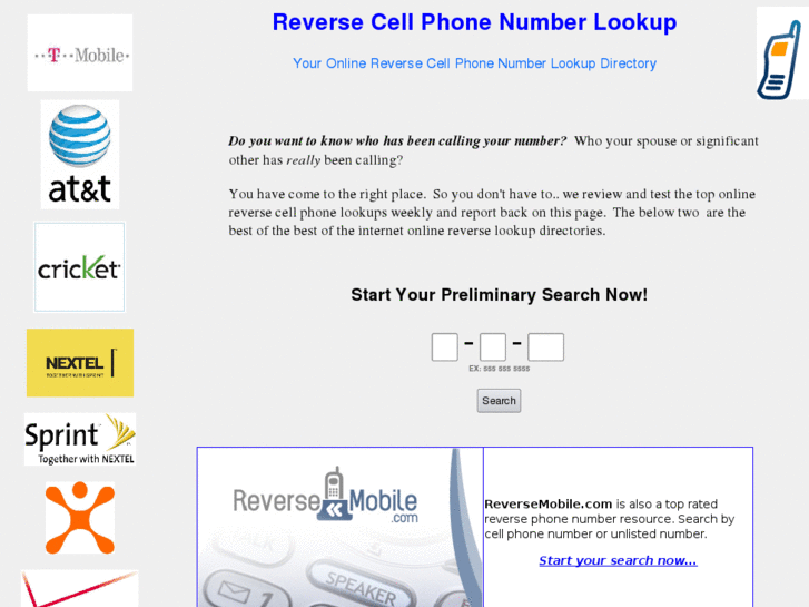 www.reversecellphonenumberlookup.org