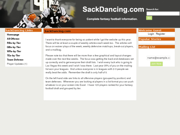 www.sackdancing.com