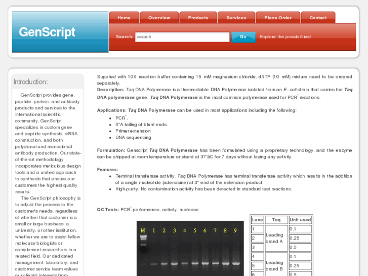 www.taqpolymerase.net