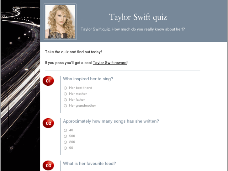 www.taylorswiftquiz.net