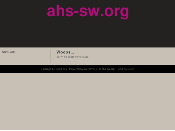 www.ahs-sw.org