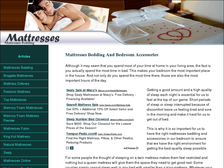 www.best-mattresses-for-sleep.com