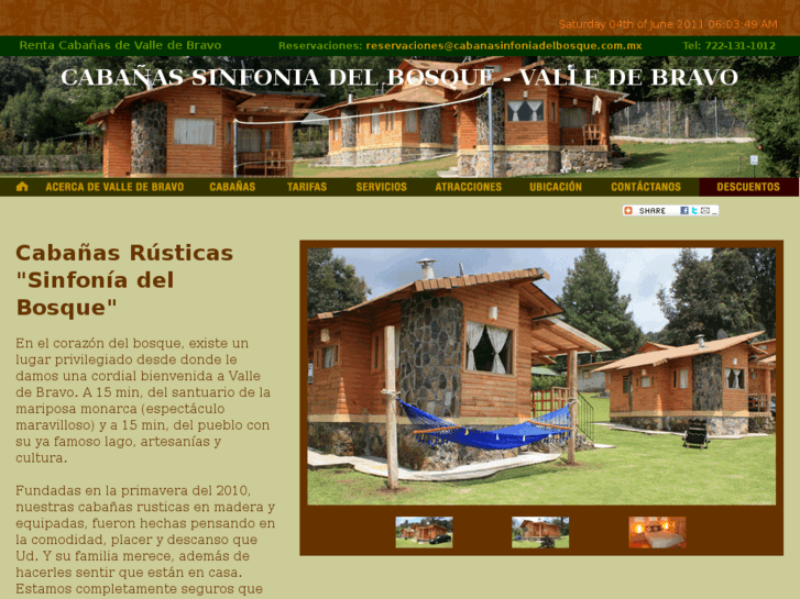 www.cabanasdevalledebravo.com