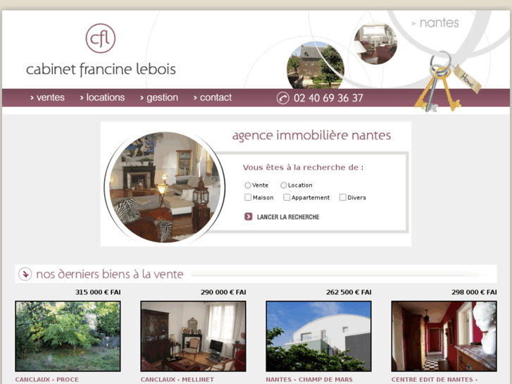 www.francinelebois-immobilier.com