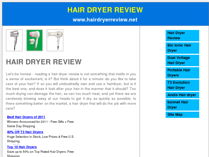 www.hairdryerreview.net