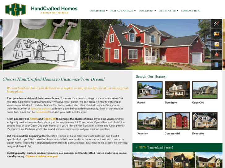 www.handcraftedhomes.com