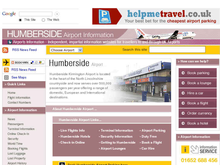 www.humbersideairportinformation.co.uk