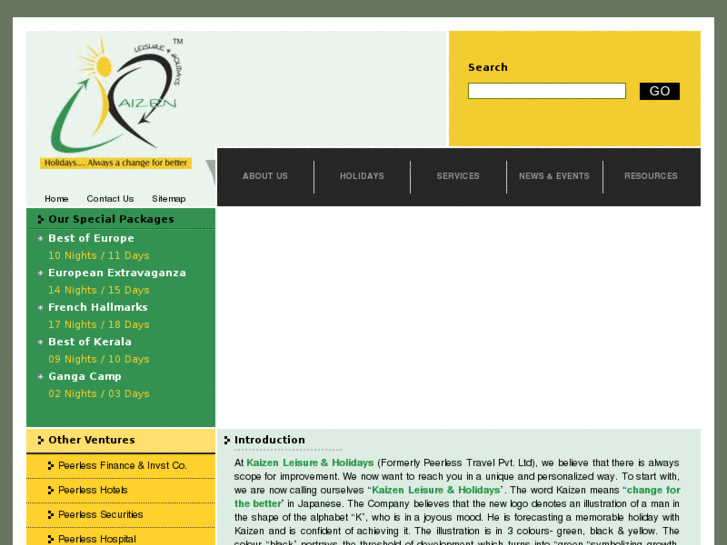 www.kaizenholidays.co.in