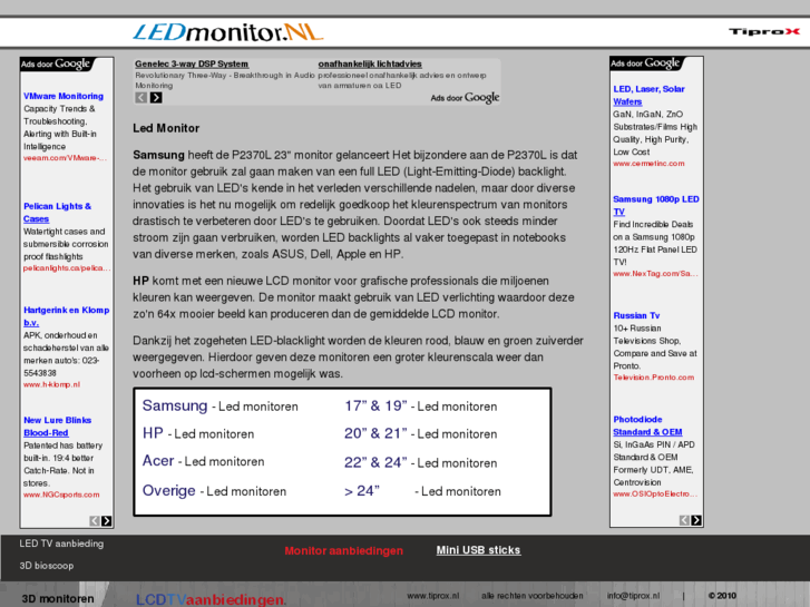 www.ledmonitor.nl