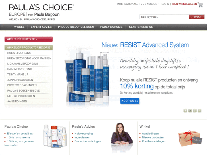 www.paulaschoice.nl