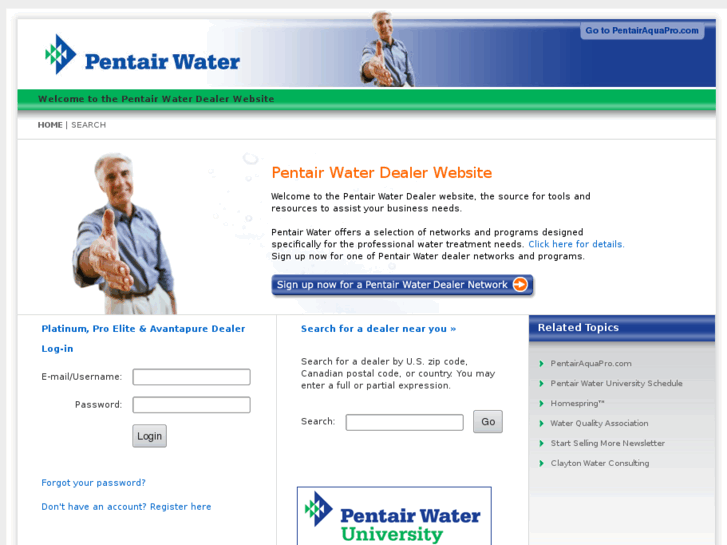 www.pentairwaterdealer.com