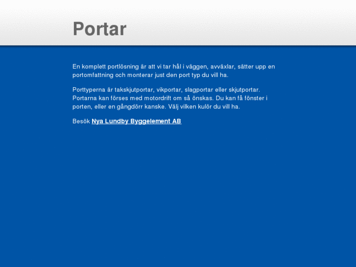 www.portar.info