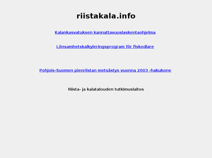 www.riistakala.info